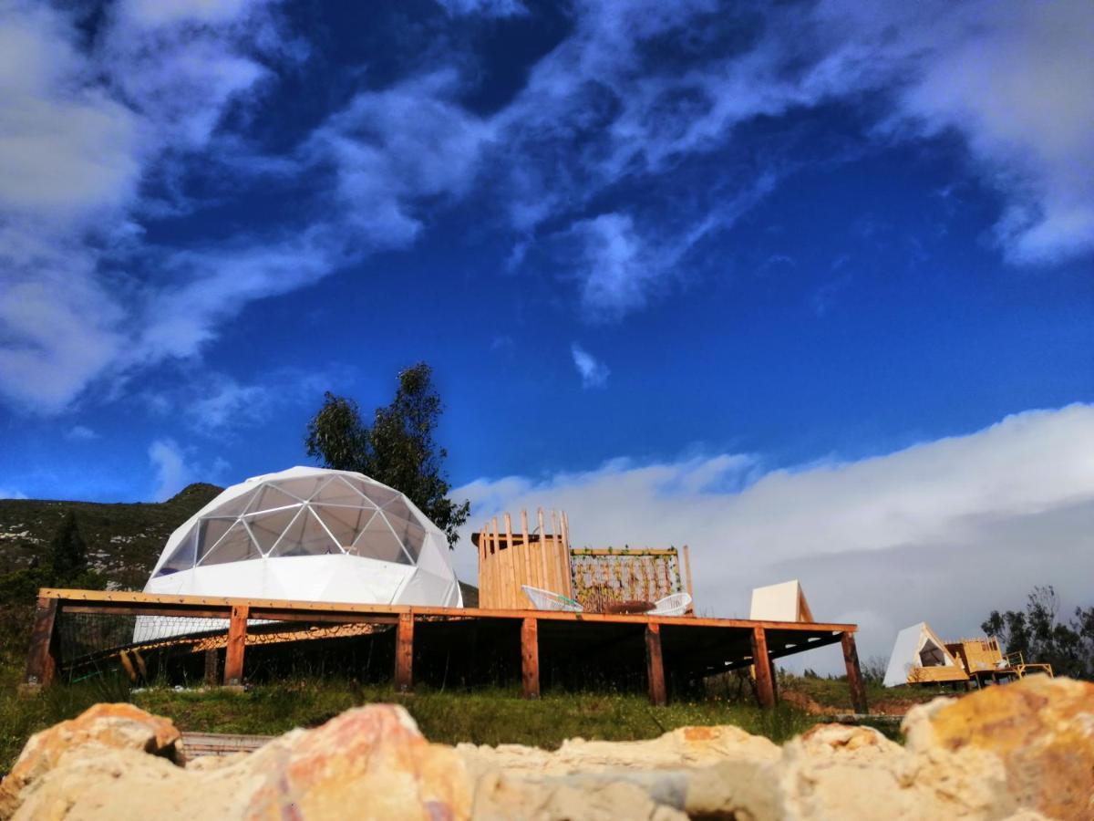Готель Andes Glamping Ґуатавіта Екстер'єр фото