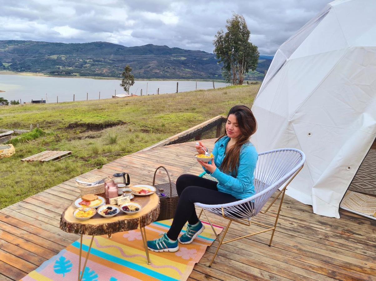 Готель Andes Glamping Ґуатавіта Екстер'єр фото