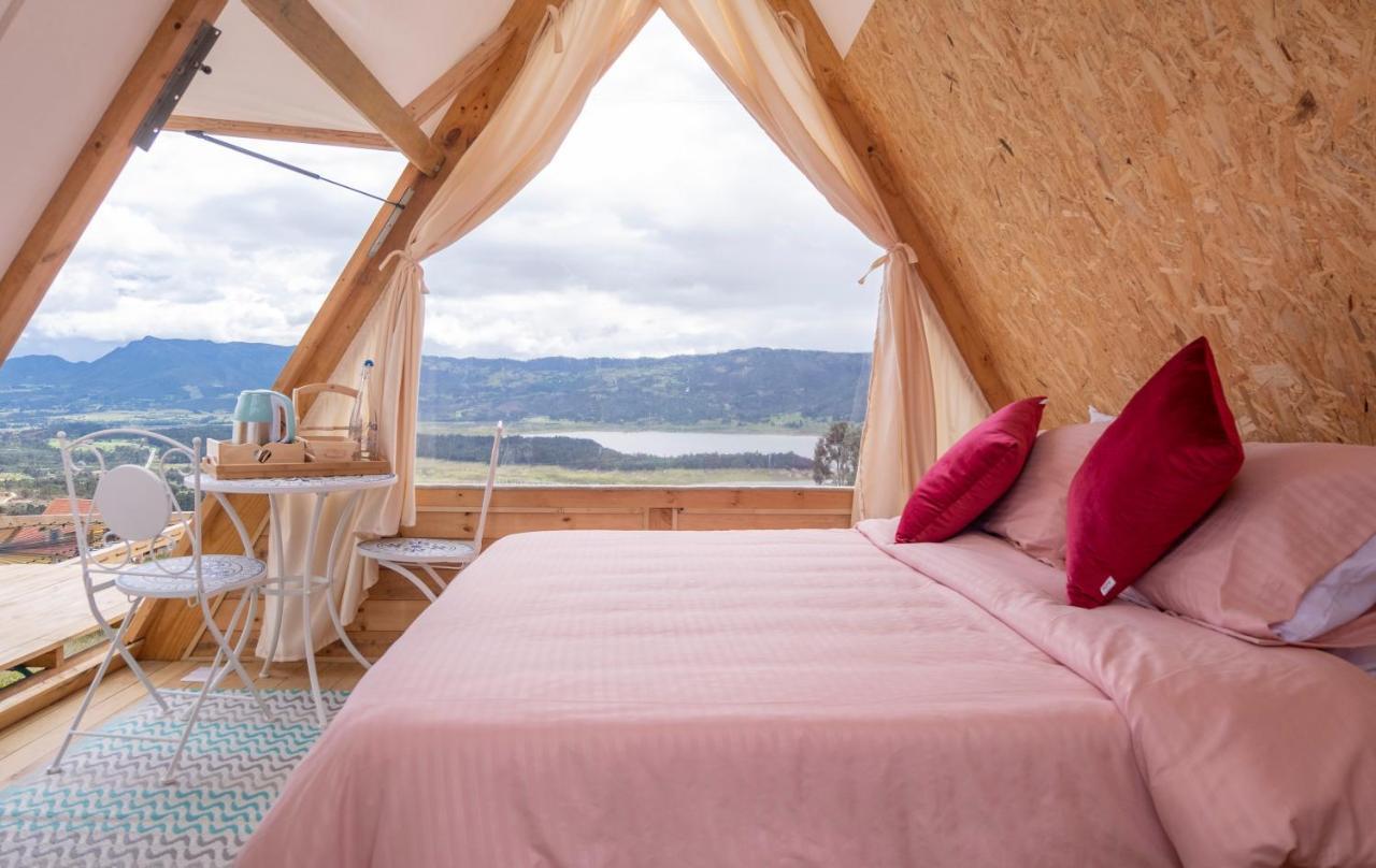 Готель Andes Glamping Ґуатавіта Екстер'єр фото
