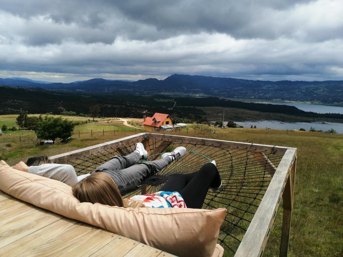 Готель Andes Glamping Ґуатавіта Екстер'єр фото